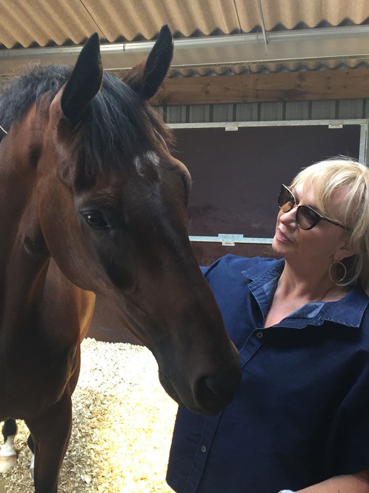Judy Craymer with Tommy Rapper